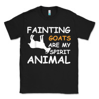 Black fainting goats are my spirit animal t shirt Classic Tee - linhVisuals