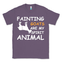 Lavender fainting goats are my spirit animal t shirt Classic Tee - linhVisuals