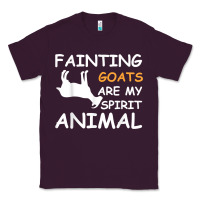 Plum fainting goats are my spirit animal t shirt Classic Tee - linhVisuals