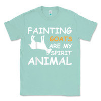 Seafoam fainting goats are my spirit animal t shirt Classic Tee - linhVisuals