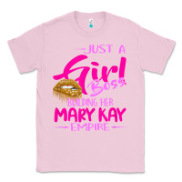 Bubblegum Pink just a girl boss building her mary kay empire gift for women t shirt Classic Tee - linhVisuals