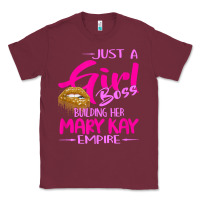 Burgundy just a girl boss building her mary kay empire gift for women t shirt Classic Tee - linhVisuals