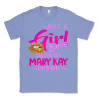 Colony Blue just a girl boss building her mary kay empire gift for women t shirt Classic Tee - linhVisuals