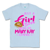 Dusty Blue just a girl boss building her mary kay empire gift for women t shirt Classic Tee - linhVisuals