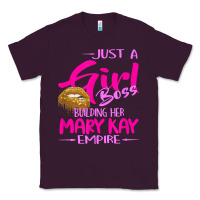 Plum just a girl boss building her mary kay empire gift for women t shirt Classic Tee - linhVisuals