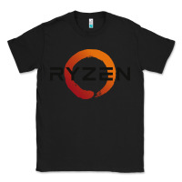 Black ryzen free world Classic Tee - linhVisuals