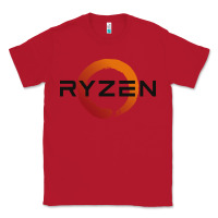 Red ryzen free world Classic Tee - linhVisuals