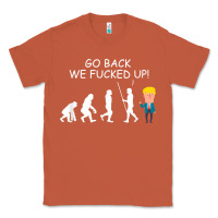 Copper go back we fucked up funny anti trump 2020 election apparel t shirt Classic Tee - linhVisuals
