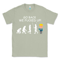 Matcha go back we fucked up funny anti trump 2020 election apparel t shirt Classic Tee - linhVisuals