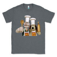 Charcoal Heather Wallace Gourmeat Classic Tee - linhVisuals