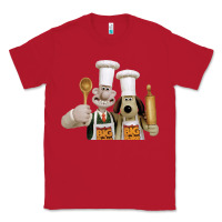 Red Wallace Gourmeat Classic Tee - linhVisuals