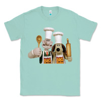 Seafoam Wallace Gourmeat Classic Tee - linhVisuals
