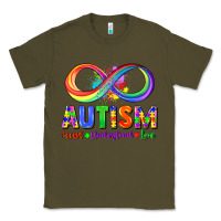 Army Green Autism accept understand love Classic Tee - FaDigitalArtStudio
