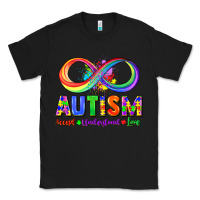 Black Autism accept understand love Classic Tee - FaDigitalArtStudio