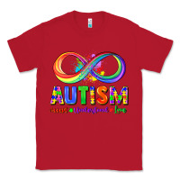 Red Autism accept understand love Classic Tee - FaDigitalArtStudio