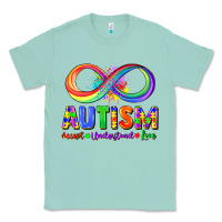 Seafoam Autism accept understand love Classic Tee - FaDigitalArtStudio