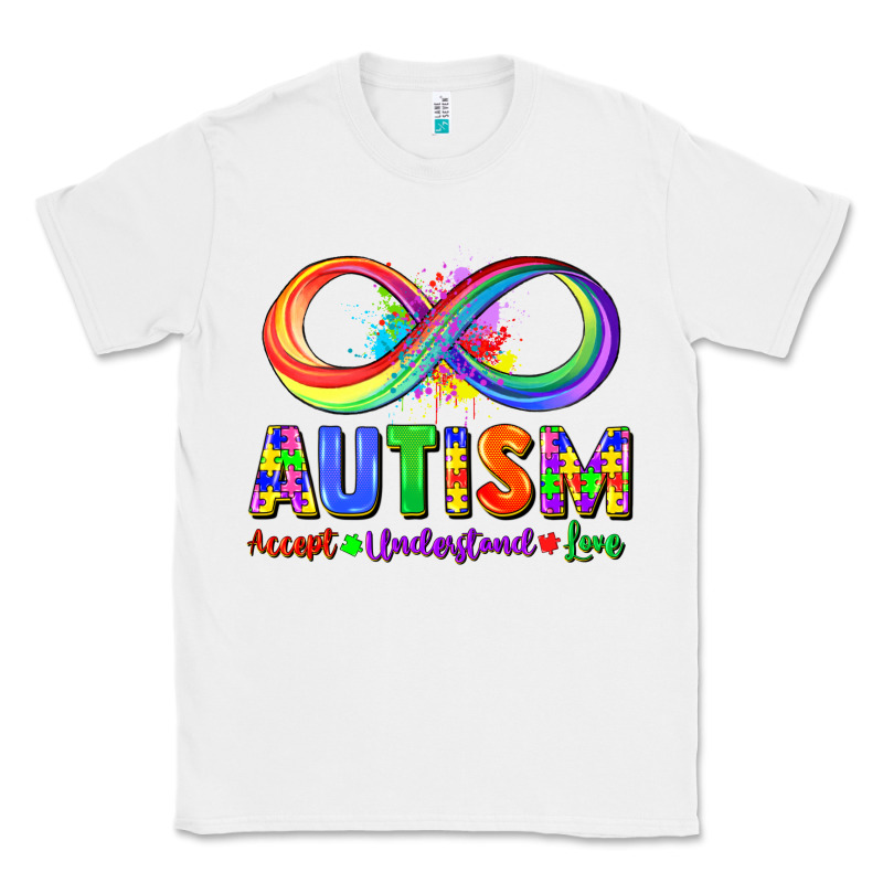 Autism Accept Understand Love Classic Tee by FaDigitalArtStudio | Teevron