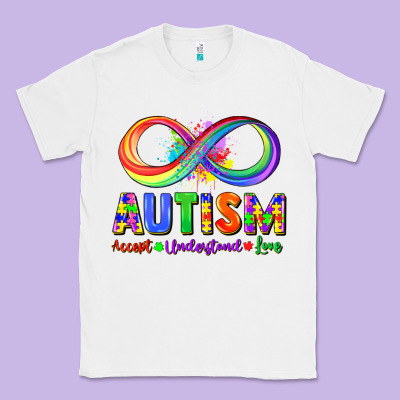 Autism Accept Understand Love Classic Tee Designed By Fadigitalartstudio