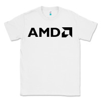 White ryzen amd wine Classic Tee - linhVisuals