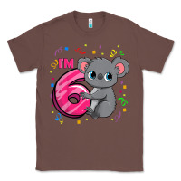 Chestnut kids 6th birthday shirt for girls koala bear 6 years old t shirt Classic Tee - linhVisuals