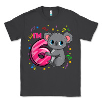 Smoke kids 6th birthday shirt for girls koala bear 6 years old t shirt Classic Tee - linhVisuals
