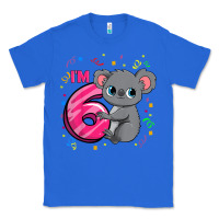 True Royal kids 6th birthday shirt for girls koala bear 6 years old t shirt Classic Tee - linhVisuals