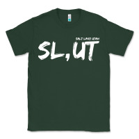 Sports Green salt lake utah slut Classic Tee - linhVisuals
