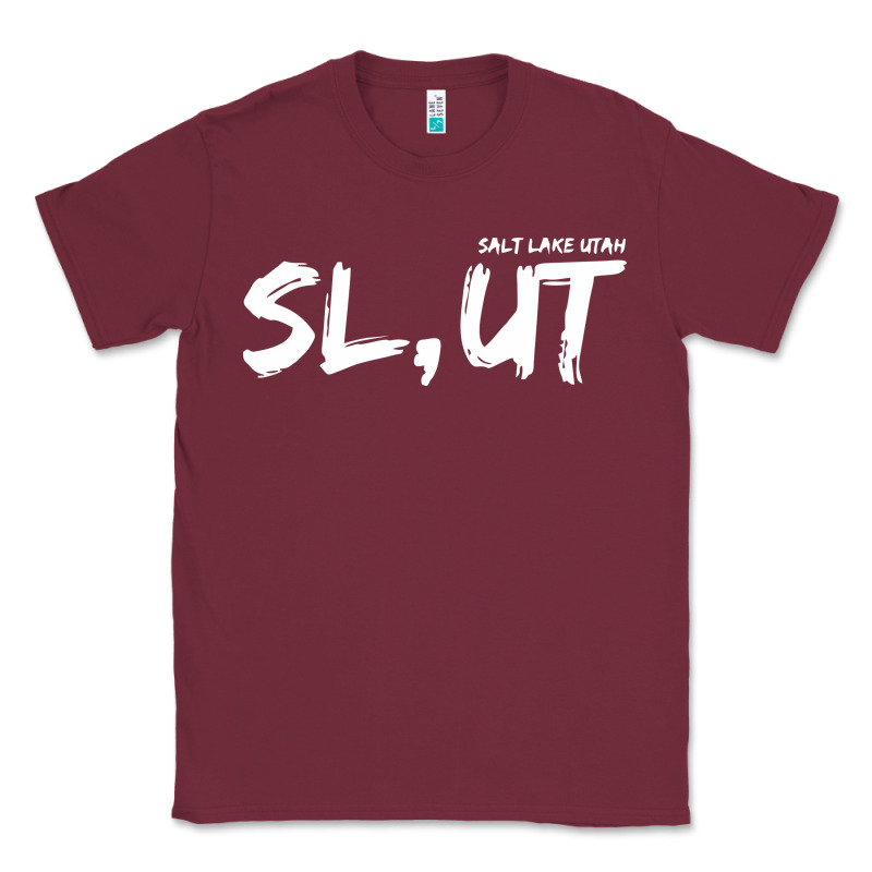 Salt Lake Utah Slut Classic Tee by linhVisuals | Teevron