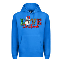 True Royal love christmas snowman Premium Hoodie - BarkalooDesign
