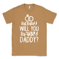 Toasted Coconut kids mommy will you marry my daddy funny marriage proposal t shirt Classic Tee - linhVisuals