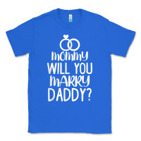 True Royal kids mommy will you marry my daddy funny marriage proposal t shirt Classic Tee - linhVisuals