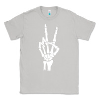 Moon Dust skeleton peace Classic Tee - linhVisuals