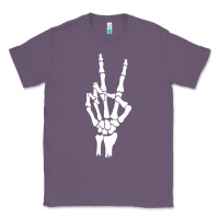 Lavender skeleton peace Classic Tee - linhVisuals