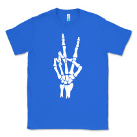 True Royal skeleton peace Classic Tee - linhVisuals