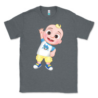 Charcoal Heather jj cocomelon babyshark Classic Tee - linhVisuals
