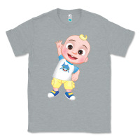 Heather Grey jj cocomelon babyshark Classic Tee - linhVisuals