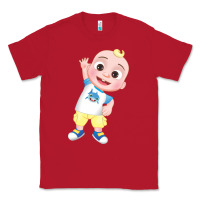Red jj cocomelon babyshark Classic Tee - linhVisuals