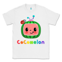White cocomelon Classic Tee - linhVisuals
