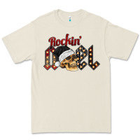 Bone rockin noel skull Premium Tee - CowhideDigitalArt