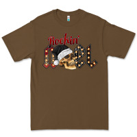 Cacao rockin noel skull Premium Tee - CowhideDigitalArt