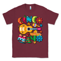 Burgundy cinco de mayo mexican fiesta 5 de mayo t shirt Classic Tee - linhVisuals