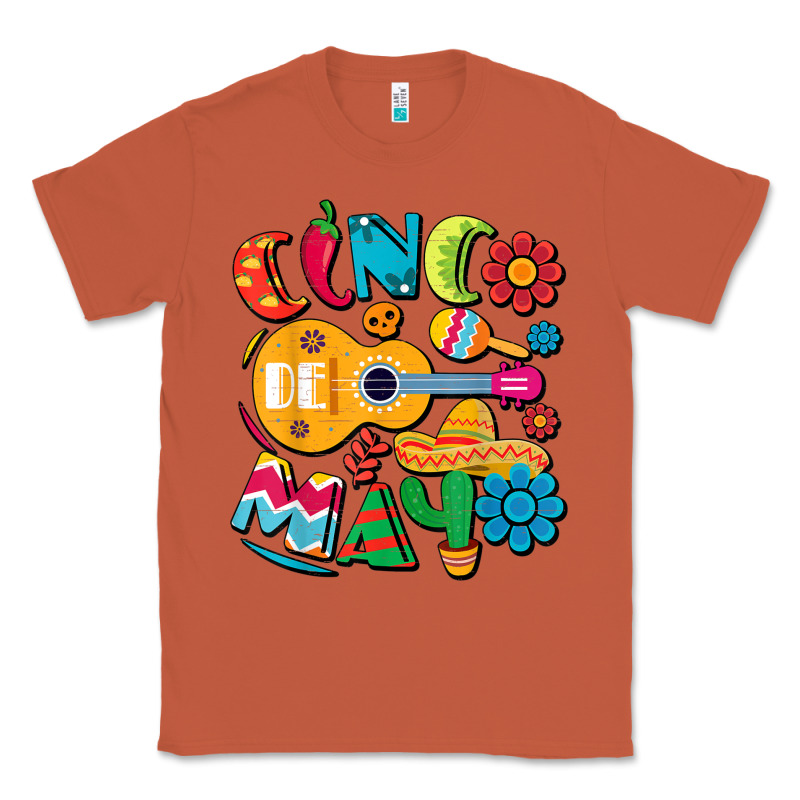 Cinco De Mayo Mexican Fiesta 5 De Mayo T Shirt Classic Tee by linhVisuals | Teevron