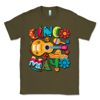 Army Green cinco de mayo mexican fiesta 5 de mayo t shirt Classic Tee - linhVisuals