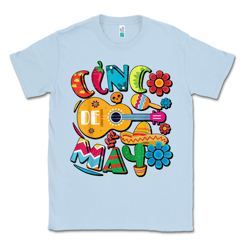 Cinco De Mayo Mexican Fiesta 5 De Mayo T Shirt Classic Tee by linhVisuals | Teevron