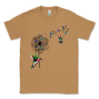 Toasted Coconut bird hummingbird dandelion flowers shirt for women men t shirt Classic Tee - linhVisuals