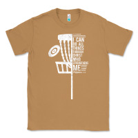 Toasted Coconut christian disc golf i can do all things philippians 4 13 t shirt Classic Tee - linhVisuals