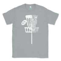 Heather Grey christian disc golf i can do all things philippians 4 13 t shirt Classic Tee - linhVisuals