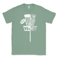 Sage christian disc golf i can do all things philippians 4 13 t shirt Classic Tee - linhVisuals