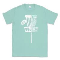 Seafoam christian disc golf i can do all things philippians 4 13 t shirt Classic Tee - linhVisuals
