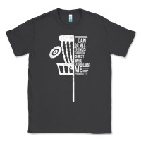 Smoke christian disc golf i can do all things philippians 4 13 t shirt Classic Tee - linhVisuals